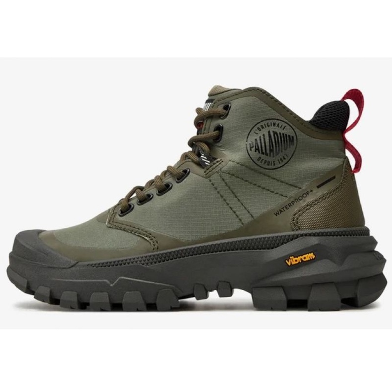Boty Palladium Pallarider Mid Wp+ 79108-309-M zelená 1