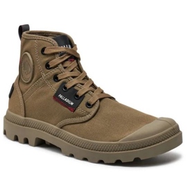 Boty Palladium Papa Hi Patch 79117-308-M hnědý 2