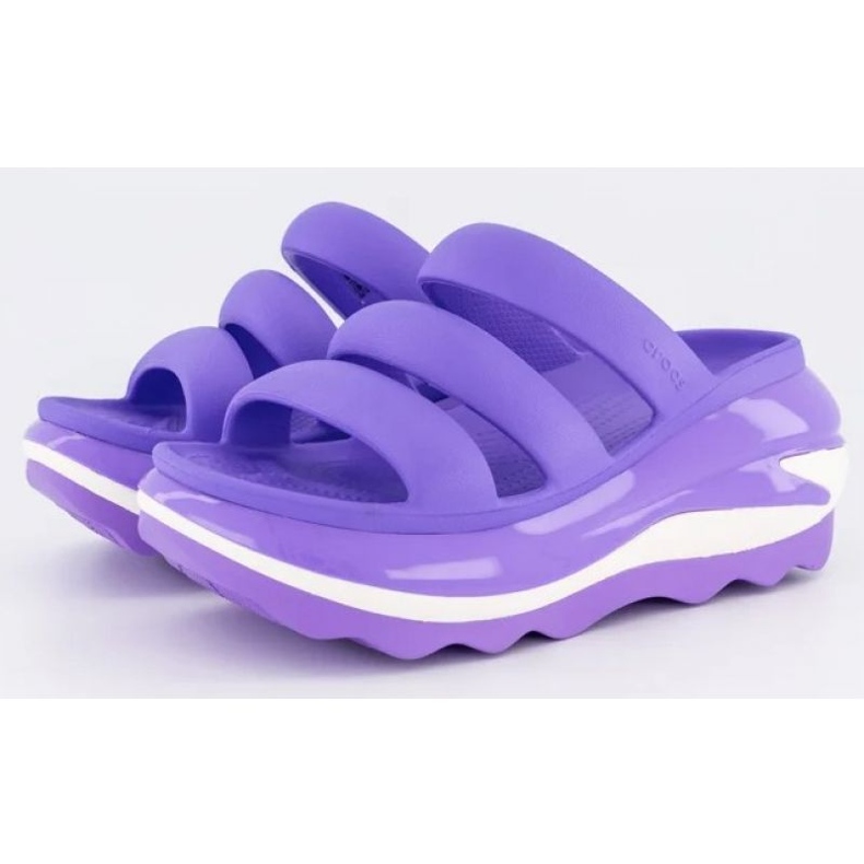 Crocs Mega Crush Triple Strap Clogs 209842-5AJ fialová 1