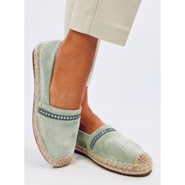 Dámské espadrilky Etance Green zelený 2