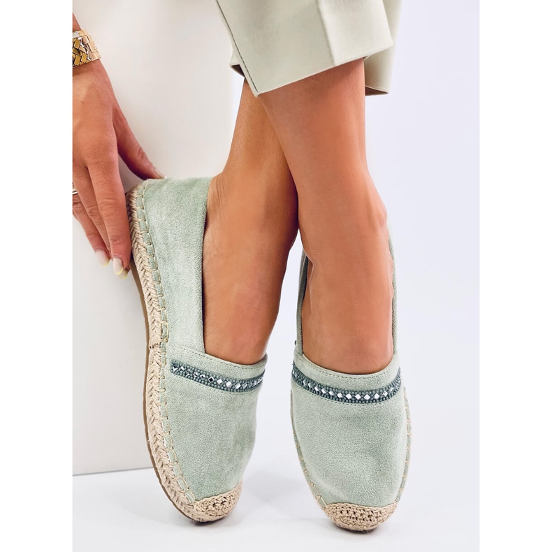 Dámské espadrilky Etance Green zelený 1