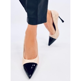 Chanelkikikiki Sheltoni Beige vysoké podpatky béžový 1 Chanelkikikiki Sheltoni Beige vysoké podpatky béžový 1