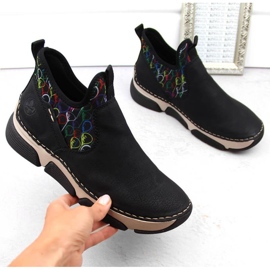 Komfortní Rieker 45957-00 W RKR697 černá 1