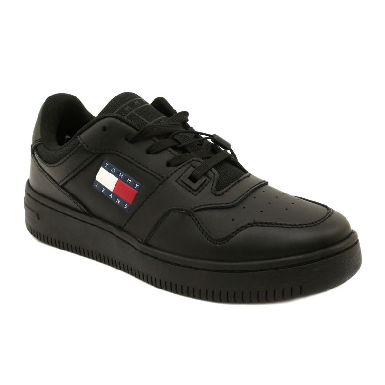Tommy Hilfiger Sportovní obuv Retro Basket Ess EN0EN02505BDS černá černý 1