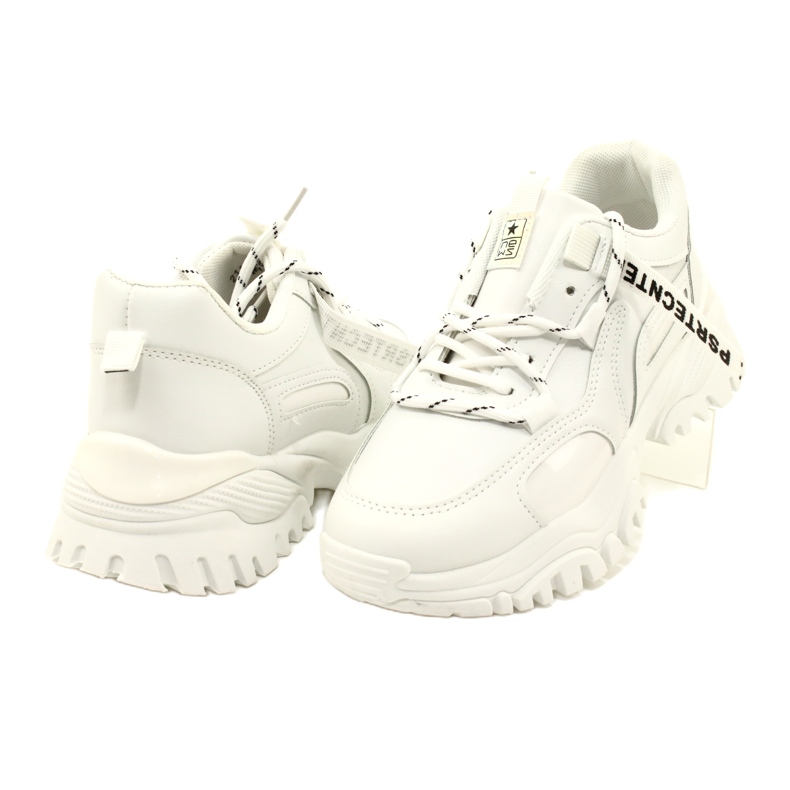 Evento Sportovní dámské tenisky Novinky 21SP26-3925 bílé bílý 5