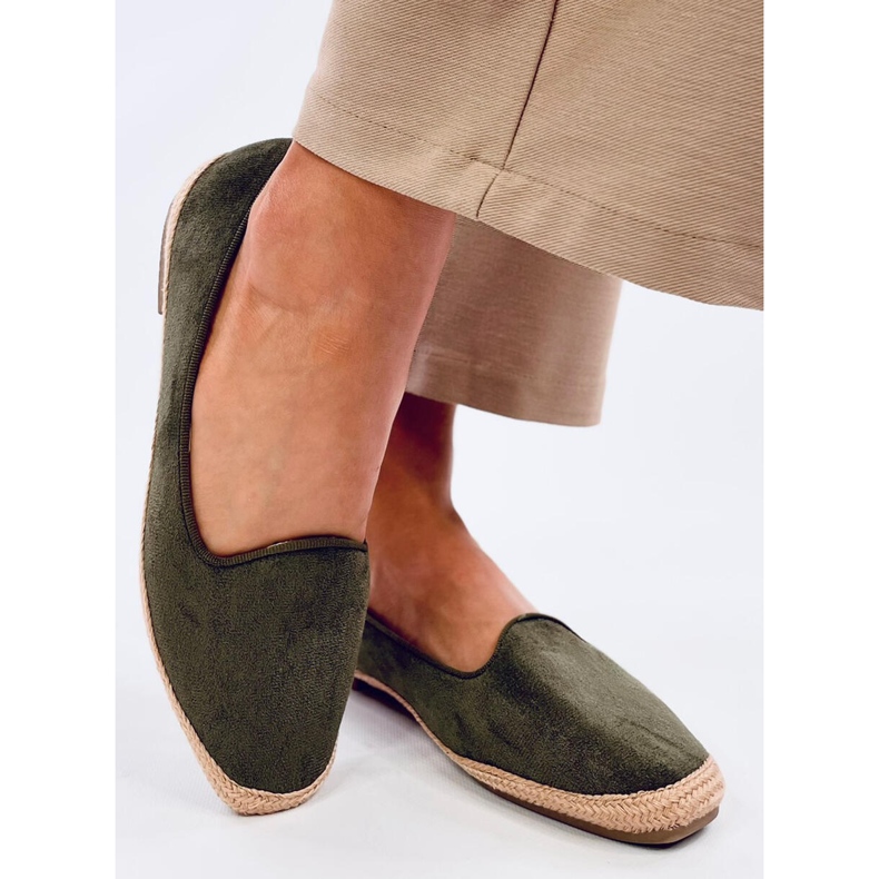 Dámské espadrilky Ballot Olive zelený 1