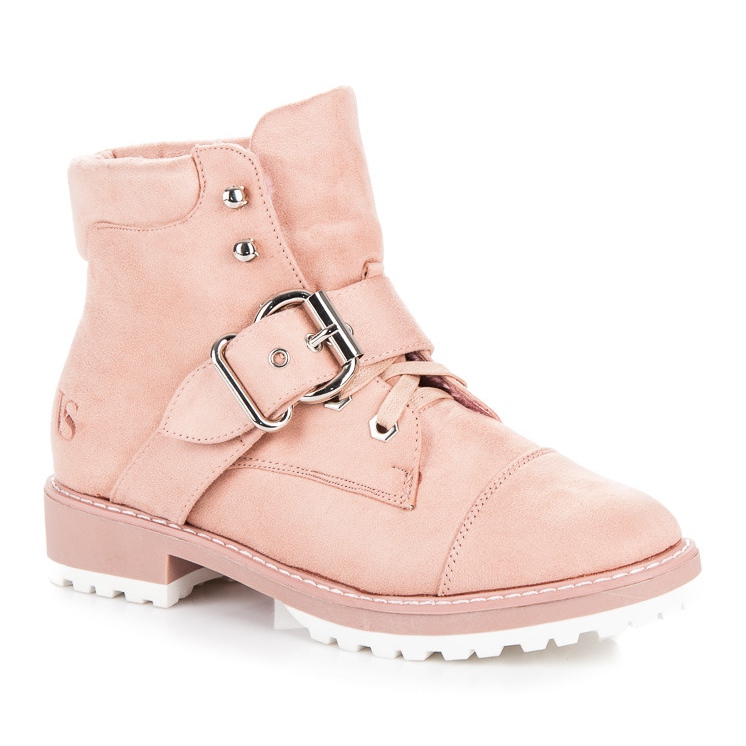 Vices New Collection Semišové lapače růžový 1