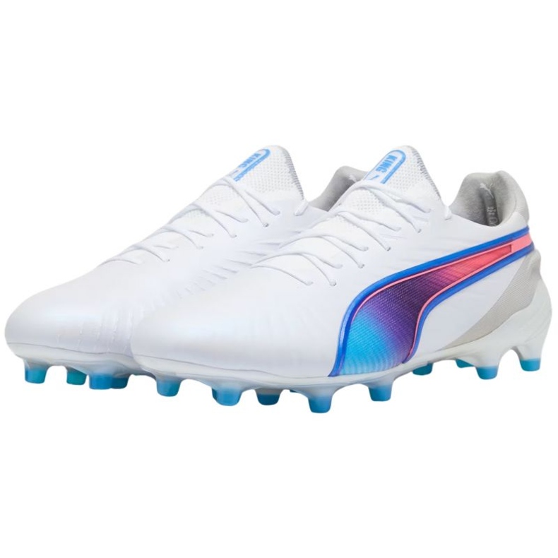 Kopačky Puma King Ultimate FG/AG 107809 02 bílý 2
