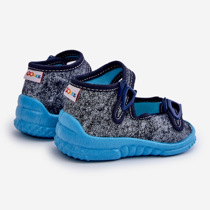 Lemigo Dětské sandály Nel 310-19 Gokids Graphite modrý 2