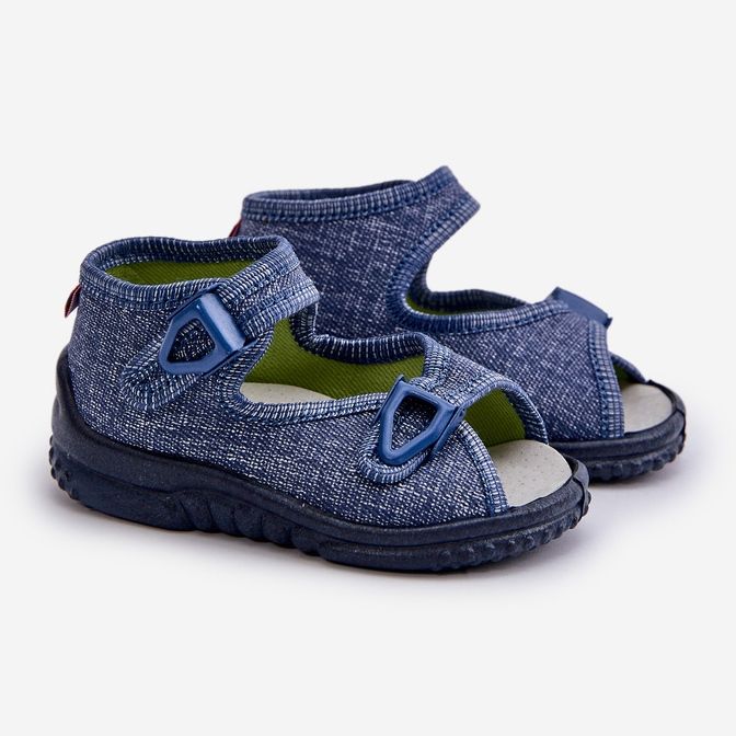Lemigo Dětské sandály Nel 310-06 Gokids Navy blue modrý 1
