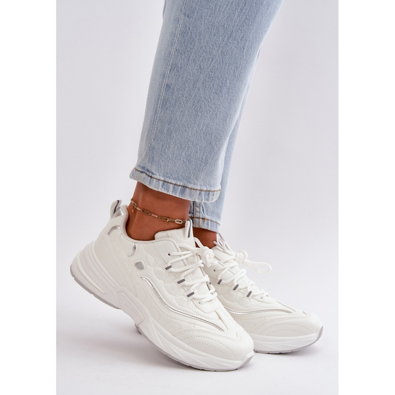 Sportovní boty Ekologické kožené tenisky White Verilisse bílý 1 Sportovní boty Ekologické kožené tenisky White Verilisse bílý 1