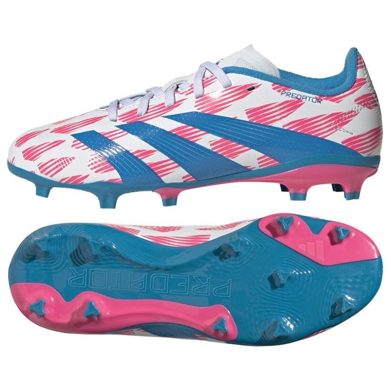 Boty Adidas Predator League Mg IF6352 bílý 1