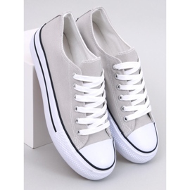 Klasické dámské tenisky Fargis Grey šedá 1