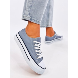 Klasické dámské tenisky Fargis L.BLUE modrý 2