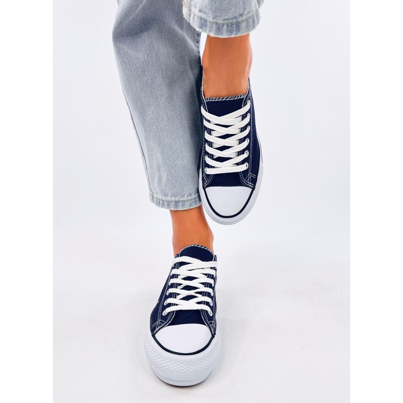 Klasické dámské tenisky Fargis D.BLUE modrý 1