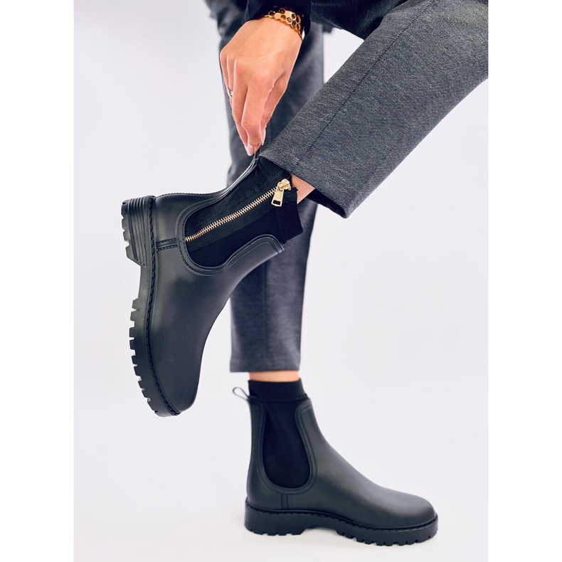 Dámské Chelsea boots Below Black černý 2
