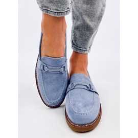 Dámské mokasíny Vaux Blue modrý 1