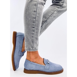 Dámské mokasíny Vaux Blue modrý 2