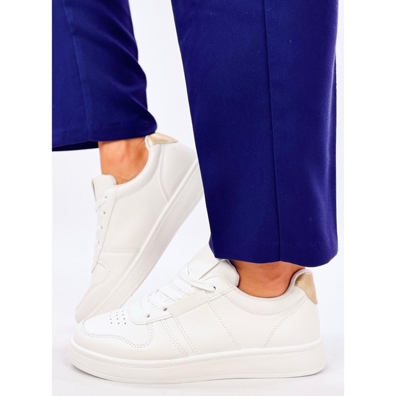 Dámské tenisky Lemoro Gold bílý 1