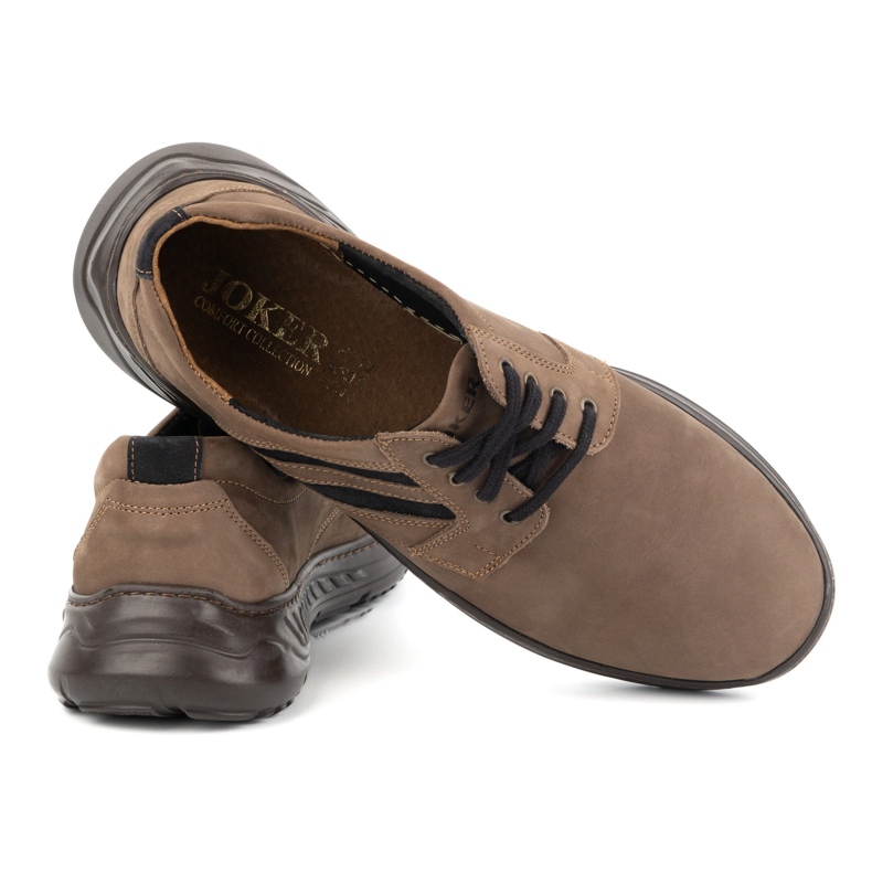 Pánské boty JOKER Sport Style Model 895J Hnědá hnědý 1