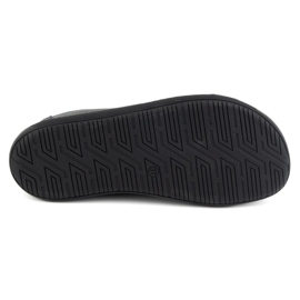 Olivier Dámské minimalistické barefoot kožené boty 1242 černá 2