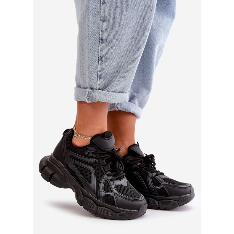 Dámské Tenisky Sportovní Boty Černá Timoci 1