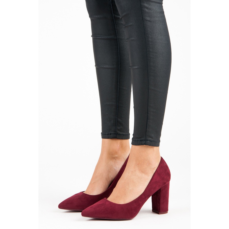 Comer Vínové lodičky červený 1