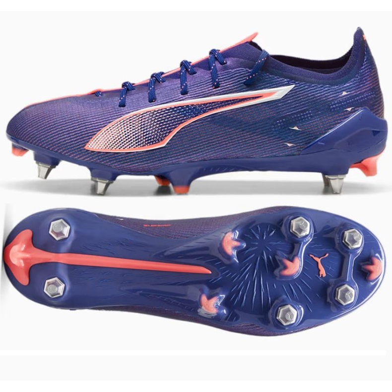 Kopačky Puma Ultra 5 Ultimate MxSG 107883-01 fialová 1
