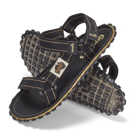 Gumbies Tracker Sandály Unisex Black GU-SATRA001 černý 2