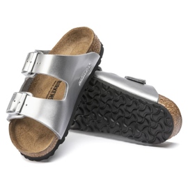 Žabky Birkenstock Arizona Kids Bs 1019147 stříbro 2