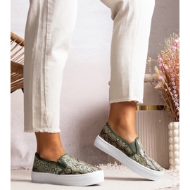 Zelené Slip na Irving Tenisky zelený 1