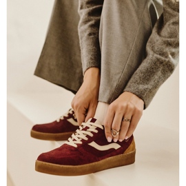 Marco Shoes Tenisky Murano červený 2