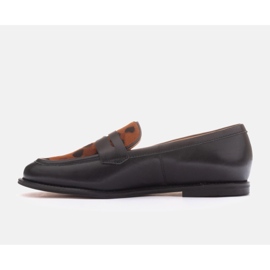 Marco Shoes Mokasíny Lorenzo Pony černá 2