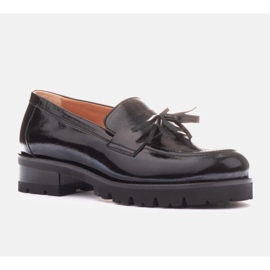Marco Shoes Mokasíny Fabienne černá 1