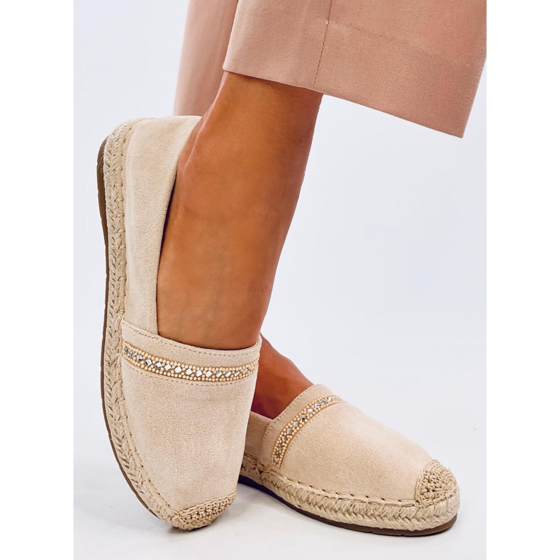 Dámské espadrilky Etance Beige béžový 2