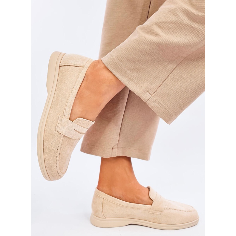 Dámské mokasíny Forest Beige béžový 1