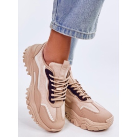 Dámské tenisky Lammes Khaki béžový 2