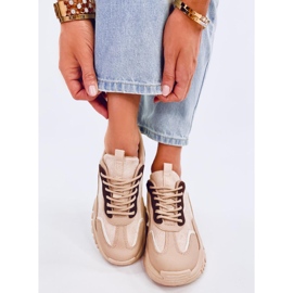 Dámské tenisky Lammes Khaki béžový 1