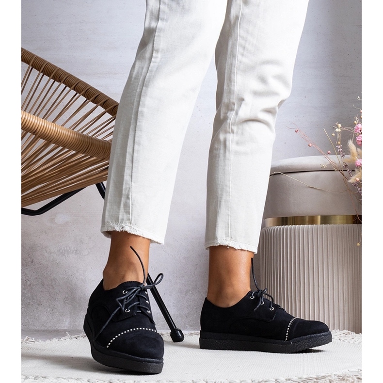 Černé dámské boty Vista černá 1