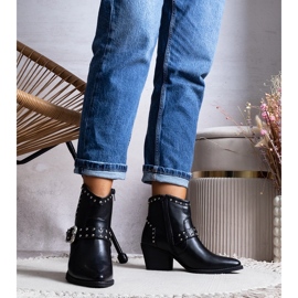 Černé kovbojské boty Zoila černý 1