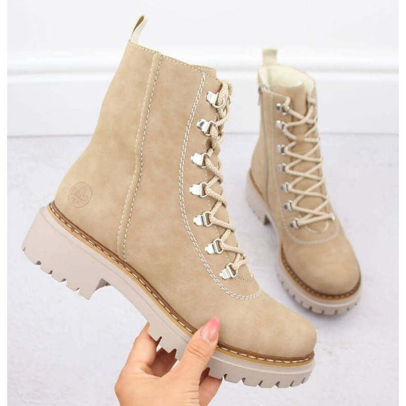 Zateplená taška Rieker W RKR721, béžová 1