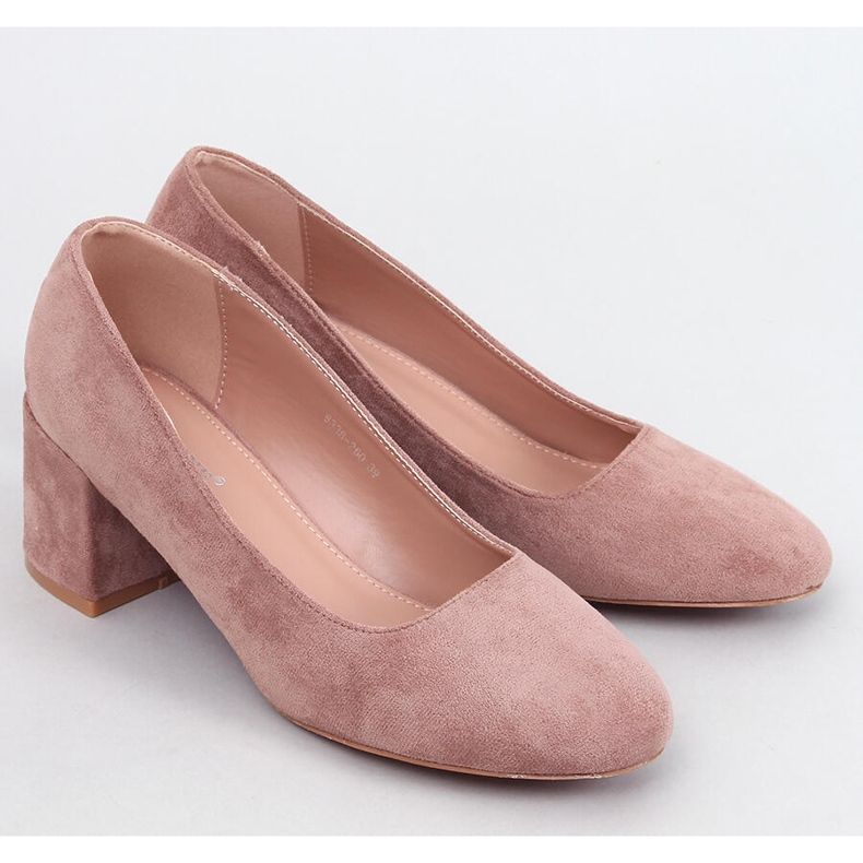 Lodičky Fredette Khaki na pohodlném podpatku béžový 1 Lodičky Fredette Khaki na pohodlném podpatku béžový 1