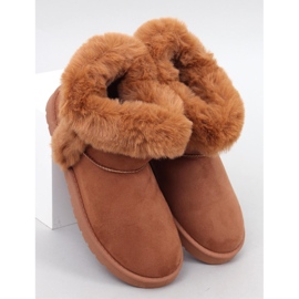 Krátké kozačky Emus s kožešinou Sissoi Camel hnědý 1