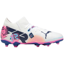 Kopačky Puma Future 7 Match Vol. Up FG/AG 108076 01 bílý 1
