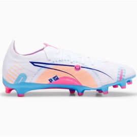 Kopačky Puma Ultra 5 Match Vol.Up FG/MG 108064-01 bílý 1