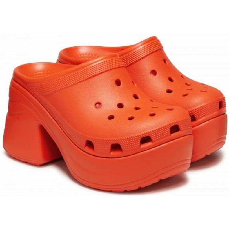 Croc heels Siren Clog 208547-84J pomerančový 1