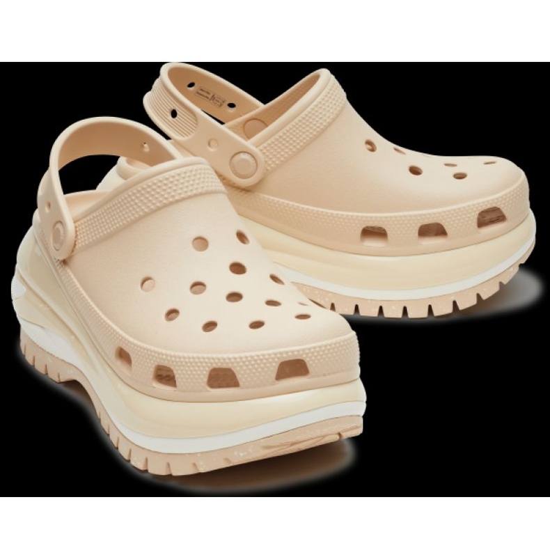 Žabky Crocs Mega Crush Clog 207988-2DS béžový 1