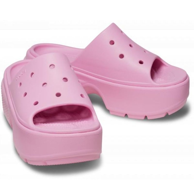 Žabky Crocs Stomp Slide 209346-6WY růžový 1