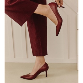 Marco Shoes Eleve vysoké podpatky červené 1