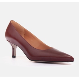 Marco Shoes Klasické vysoké podpatky červený 1